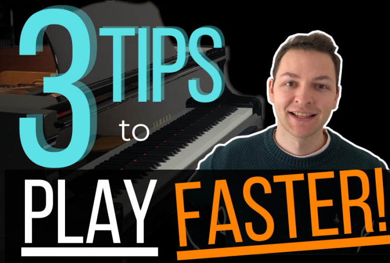 3 Tips to play faster on the piano