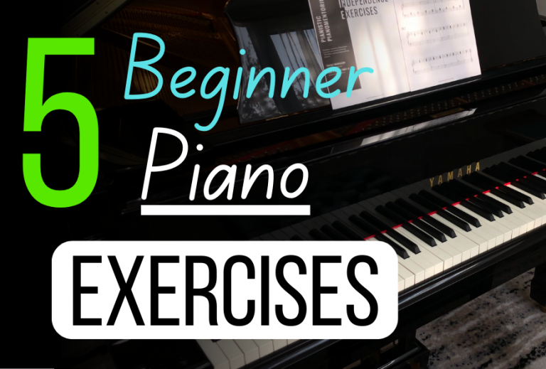 5 Beginner Piano Techniques to practice every day