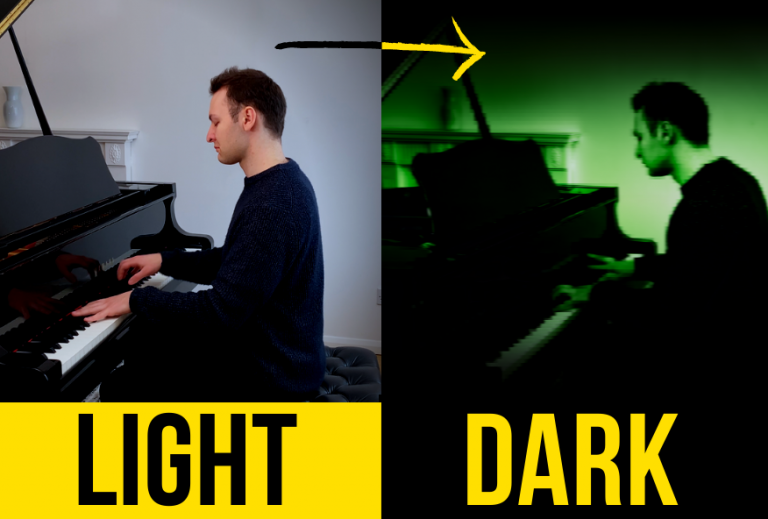 Piano: Should I Practise in the dark?