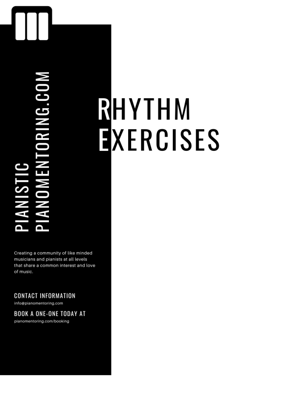 Rhythm Exercises Cover Piano: Beginner Rhythm Exercises